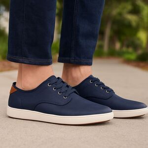 Steve Madden Men’s Fenta Fashion Sneaker Blue Size 8, Casual Low Top